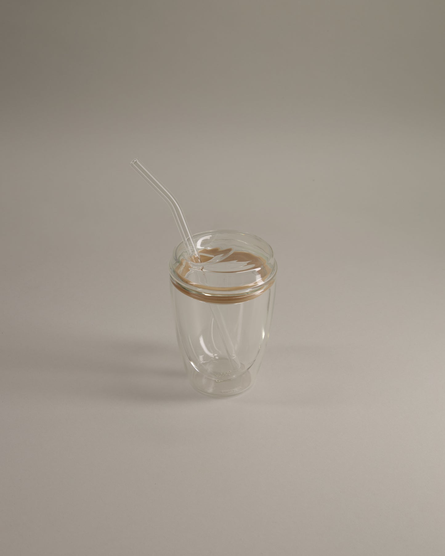8oz Iced Latte Cup + Straw