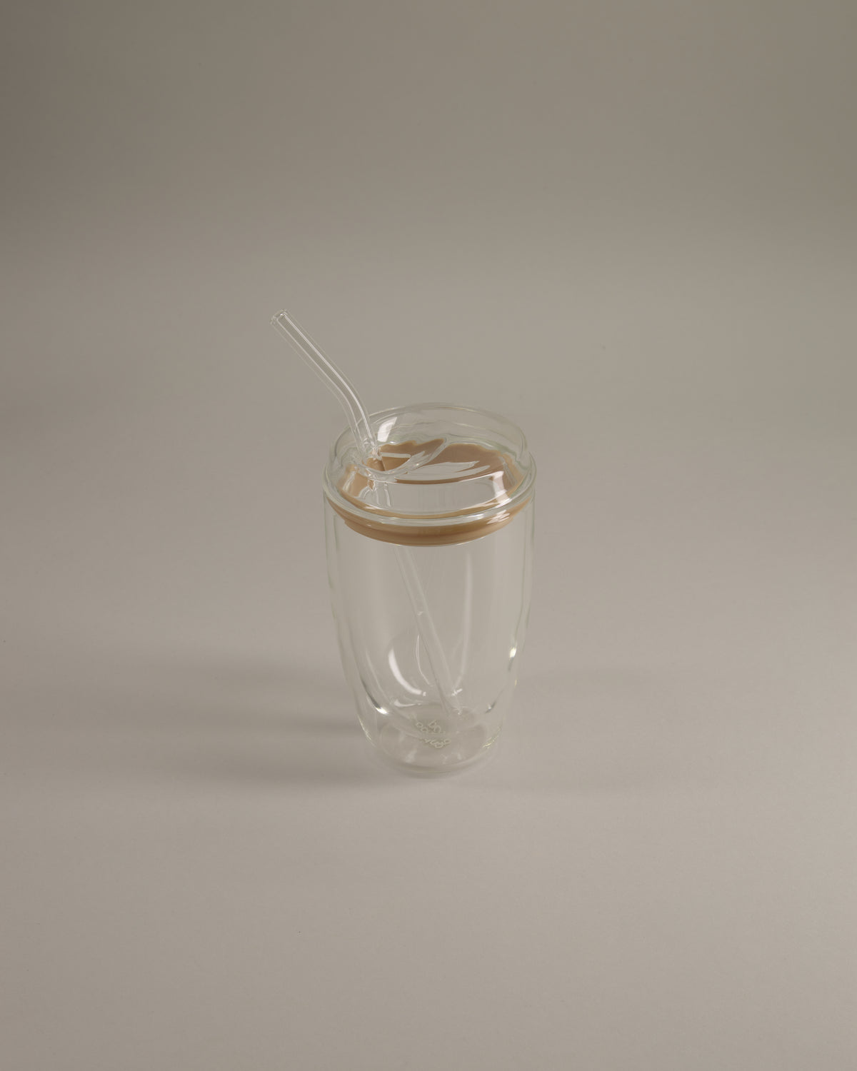 12oz Iced Latte Cup Set + Straw